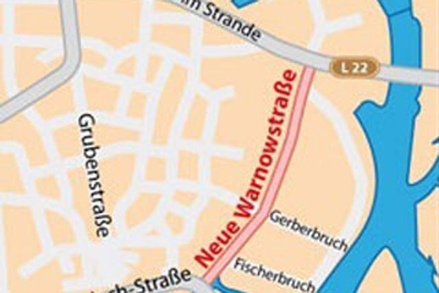 Neue Warnowstraße – Baustart gestoppt