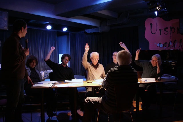 Abstimmung der Jury beim Landesfilmfest MV