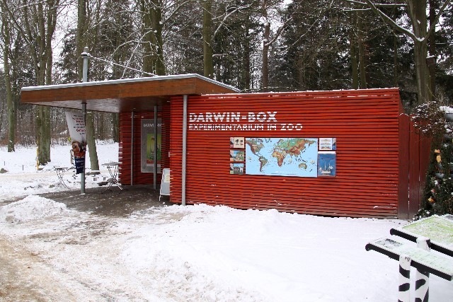 Darwin-Box im Rostocker Zoo