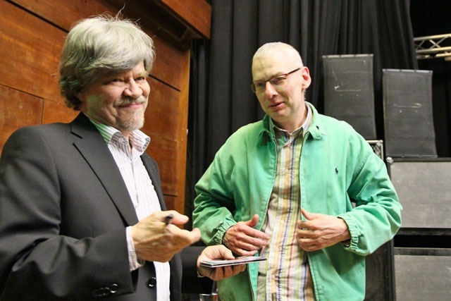 M. A. Numminen und Prof. Lutz Hagestedt