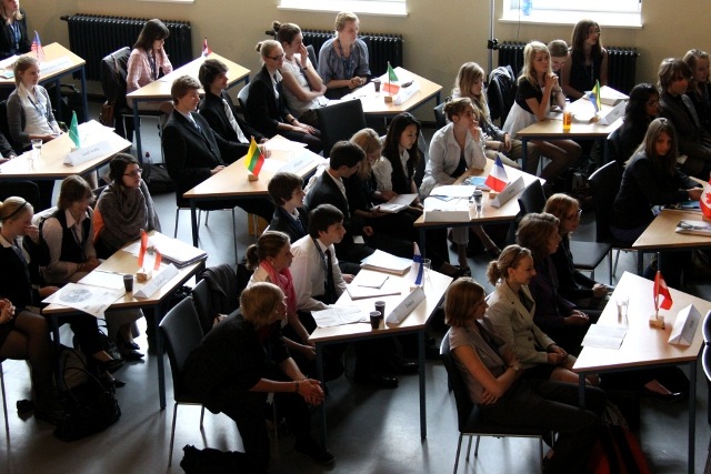 Teilnehmer BALMUN 2010 im ISG