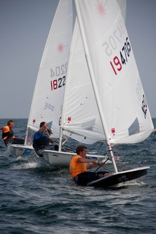 Laser Europa Cup vor Warnemünde