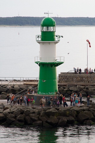 Leuchturm in Rostock-Warnemünde