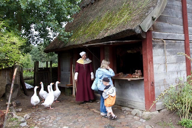 Mittelalterliches Handwerkerhaus