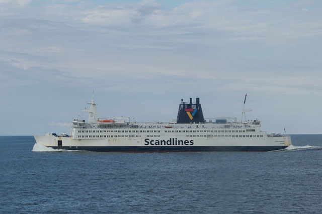 Scandlines Fähre Richtung Dänemark