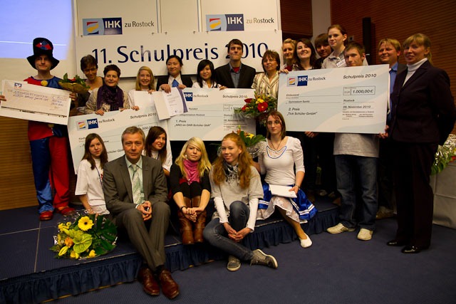IHK zu Rostock vergibt 11. Schulpreis 2010 