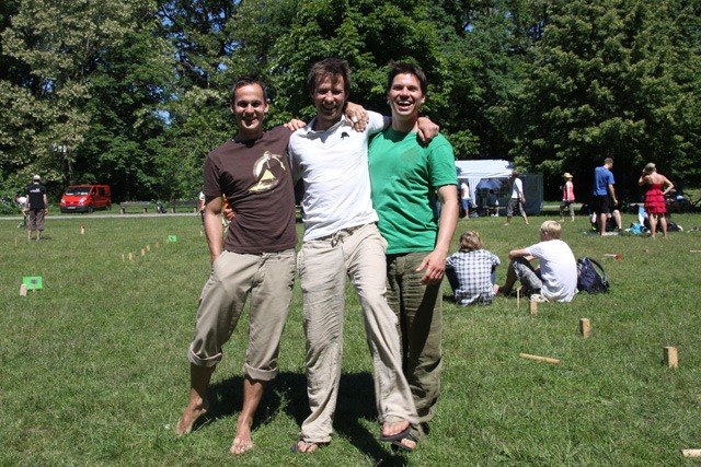 Markus Brandt, Björn Görlitz und Christoph Käckenmeister