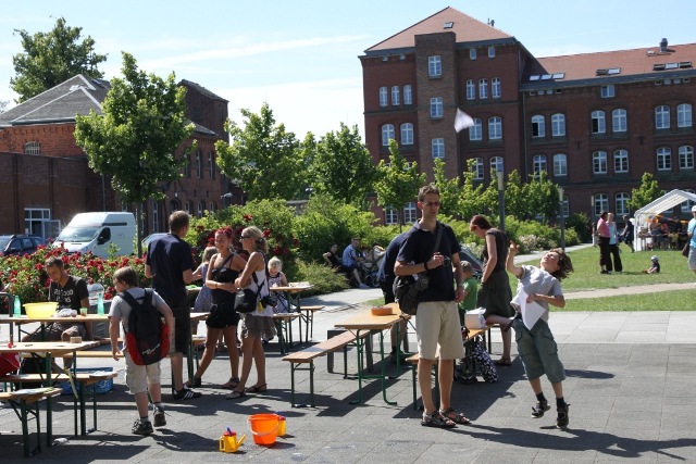 Sommerfamilienfest auf dem Campus Ulmenstraße