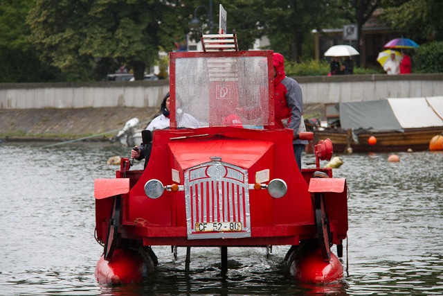 Waschzuberrennen, Feuerwehr