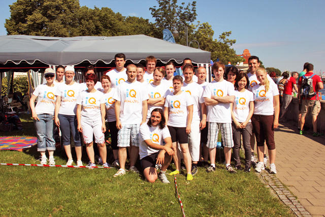 iQ beim Warnemünder Drachenbootfestival 2011