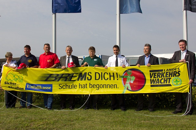 „Brems dich! Schule hat begonnen“