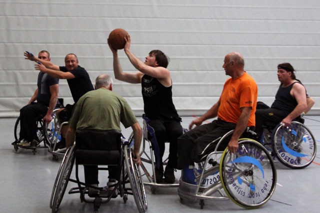 Rollstuhlbasketball in der Scandlines Arena