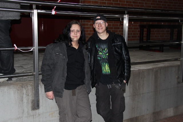 Die Fans Michael und Peter