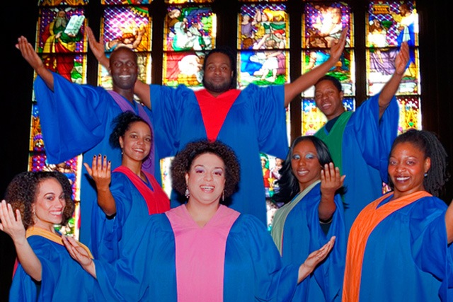 USA Gospel Singers am 22. Januar 2012 in der Nikolaikirche