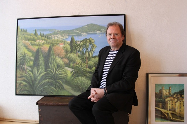 Karl-Heinz Moeller präsentiert Malerei „Nördlich von Siena“