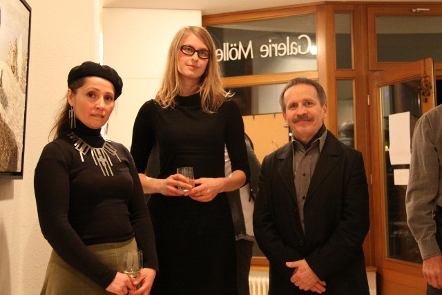 Die neue Ausstellung in der Galerie Möller in Warnemünde mit Marina Nörren, Karolina Dworzecka und Holger Koch