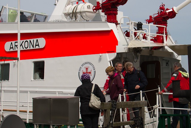 Openship auf dem Seenotkreuzer Arkona Openship auf dem Seenotkreuzer Arkona