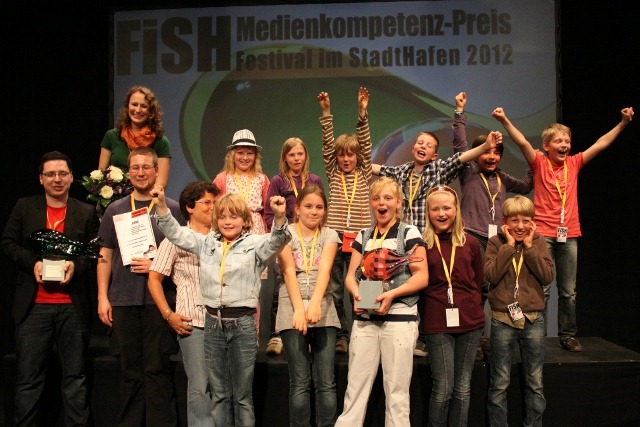 Medienkompetenz-Preis M-V 2012 im Theater im Stadthafen - Die Preisträger