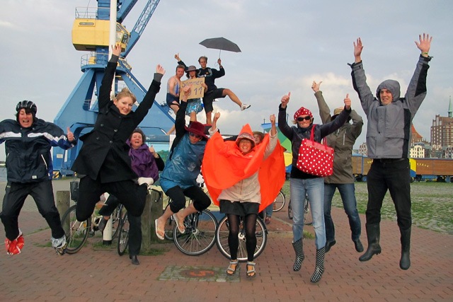 Team „Bunte Speiche“ - Siegerteam beim Stadtradeln 2010 und 2011 in Rostock