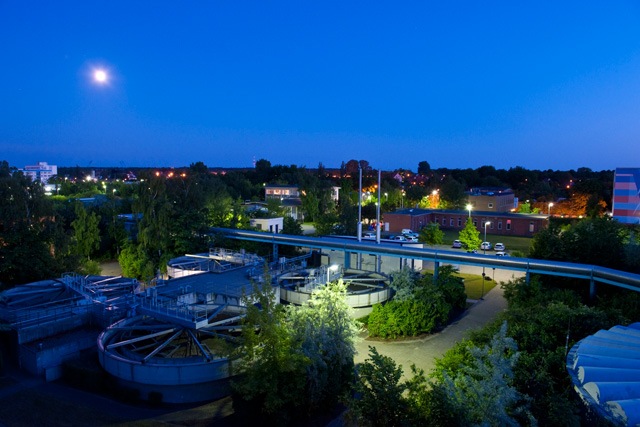 Zentrale Kläranlage in Rostock