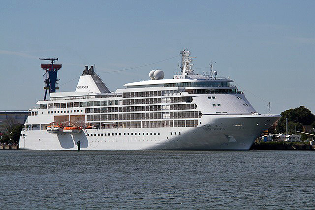 Silver Whisper belegte Pier 1 bis 4 Silver Whisper belegte Pier 1 bis 4