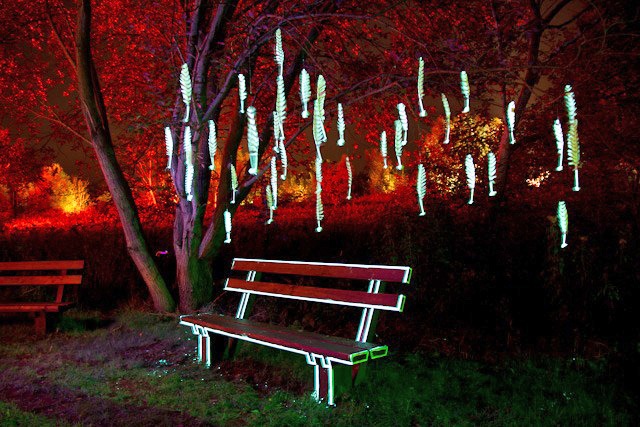Lichtklangnacht im IGA Park