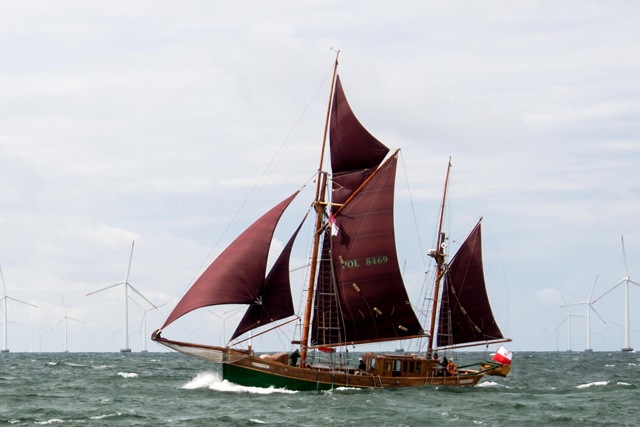 Polnische „Olander“ gewinnt 4. Haikutter-Regatta 2012