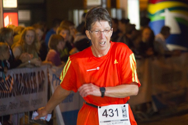 Renate Bauer: einzige Halbmarathon-Walkerin Renate Bauer: einzige Halbmarathon-Walkerin