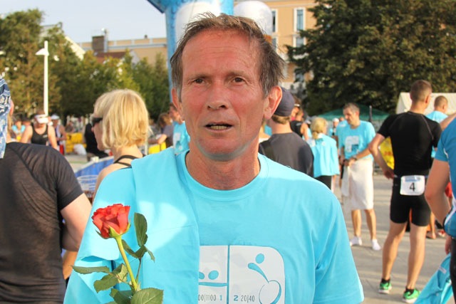 Klaus-Peter Weippert hat spontan an einer Staffel teilgenommen