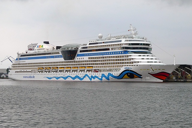 AIDAblu beendet diesjährige Kreuzfahrtsaison in der Ostsee
