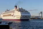 Kreuzfahrtschiff „Ambience“ im Kreuzfahrthafen Rostock-Warnemünde