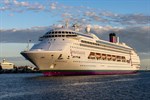Die „Ambience“ im Kreuzfahrthafen Warnemünde