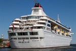 Braemar im Kreuzfahrthafen Rostock-Warnemünde