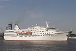 Ocean Majesty im Kreuzfahrthafen Rostock-Warnemünde