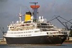 Saga Ruby im Kreuzfahrthafen Rostock-Warnemünde