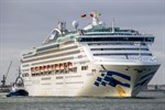 Die Sea Princess in Rostock-Warnemünde
