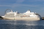 Silver Shadowim Kreuzfahrthafen Rostock-Warnemünde
