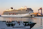 Erstanlauf der Viking Vela im Kreuzfahrthafen Rostock-Warnemünde
