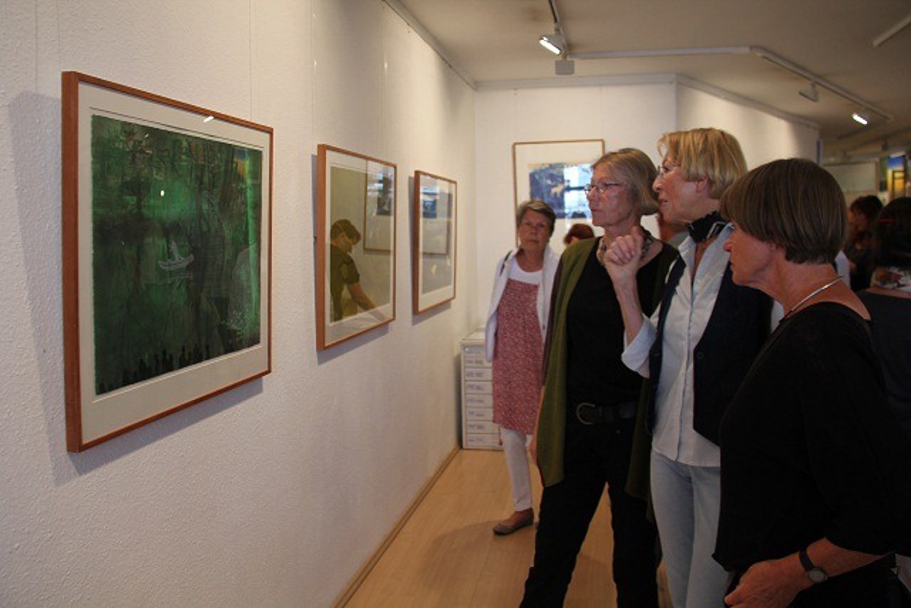 Ausstellungseröffnung: Helmtrud Nyström in der Galerie Möller