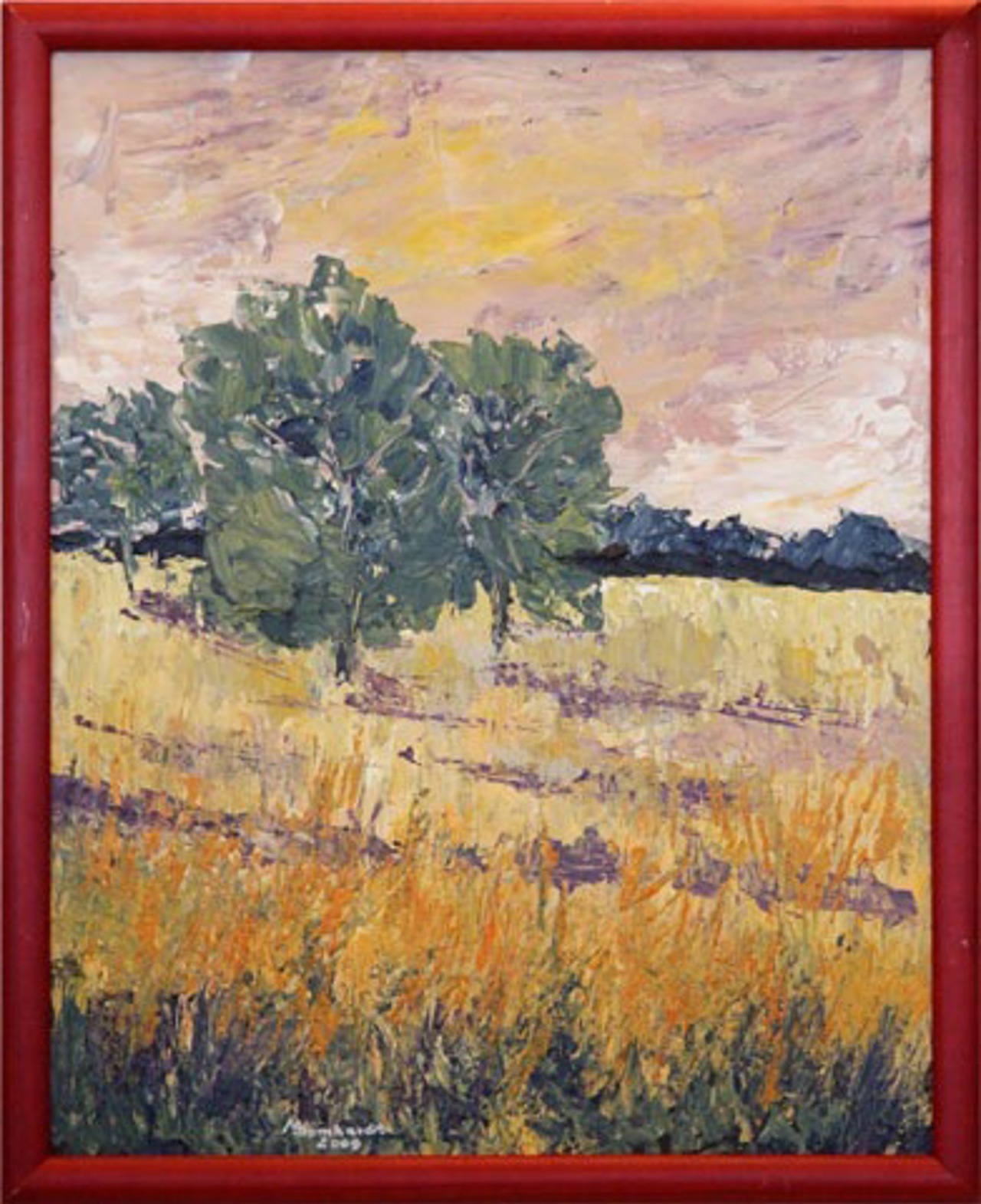 „Sommerlandschaft“ von Margot Domhardt
