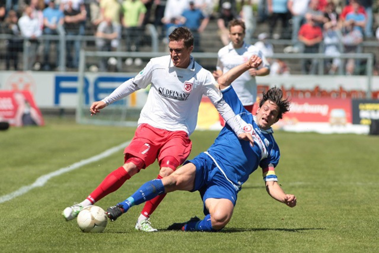 Duell zwischen Sebastian Pelzer und Tobias Schweinsteiger