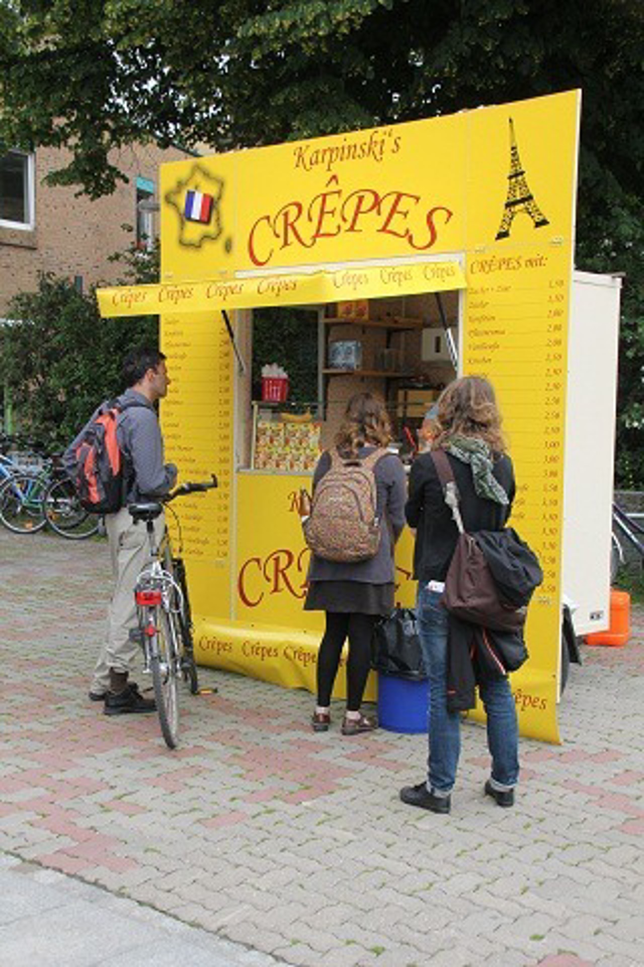 Ein Crêpes-Stand sorgte bei der Fête de la musique für zusätzlichen französischen Flair