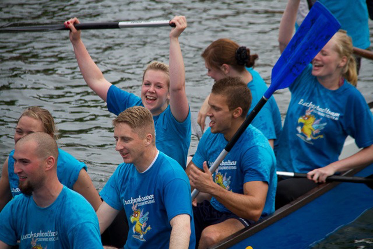 Drachenbootteam der Stadtwerke Rostock