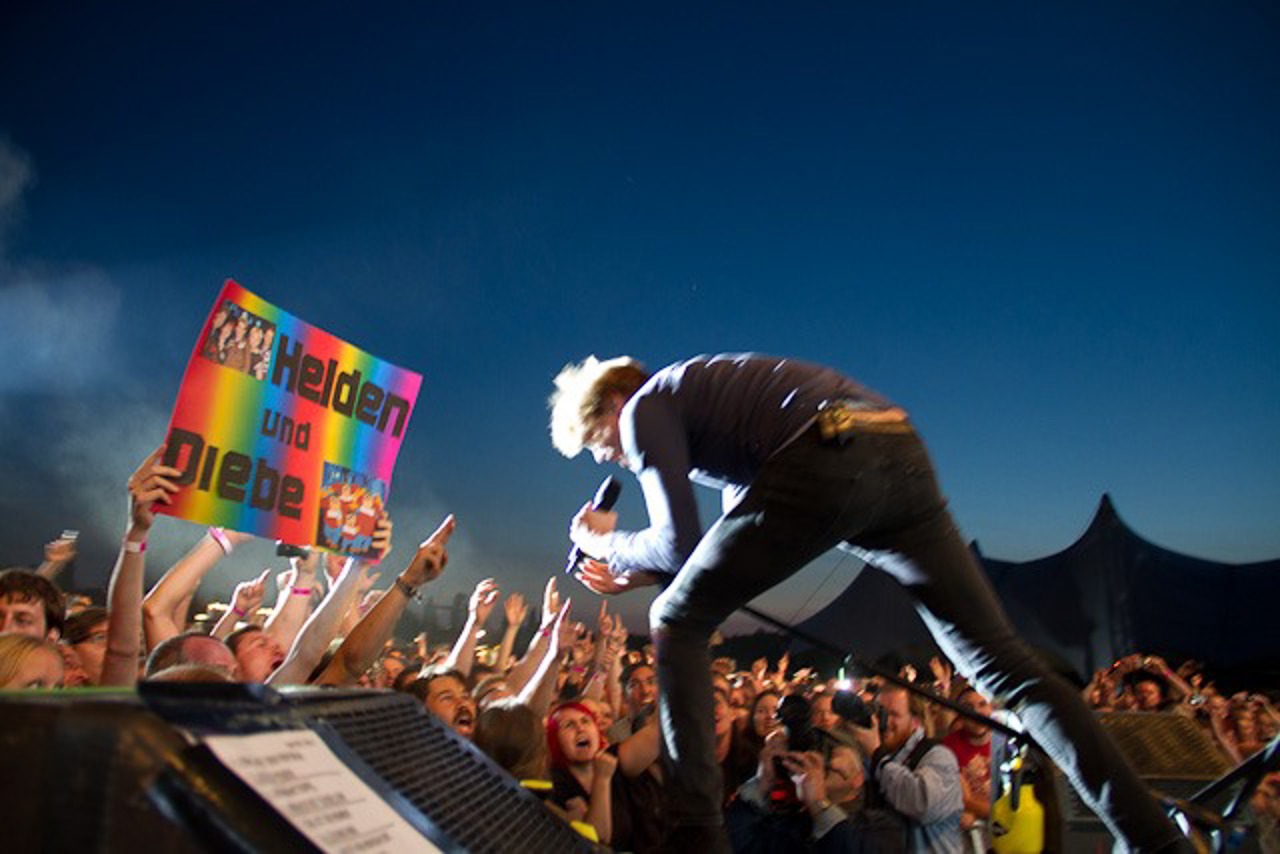Campino von den Toten Hosen 2013 in Rostock
