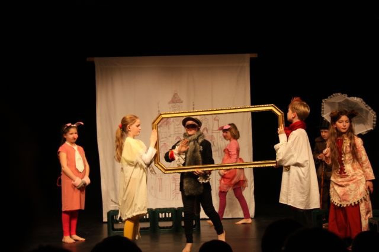 Die 4. Klasse der Rostocker Christophorusschule spielt