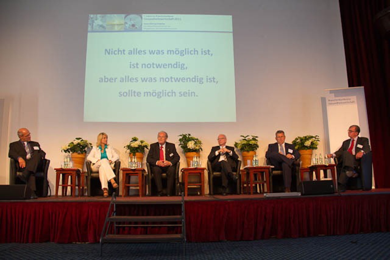 Talkrunde mit Gesundheitsministerin Manuela Schwesig