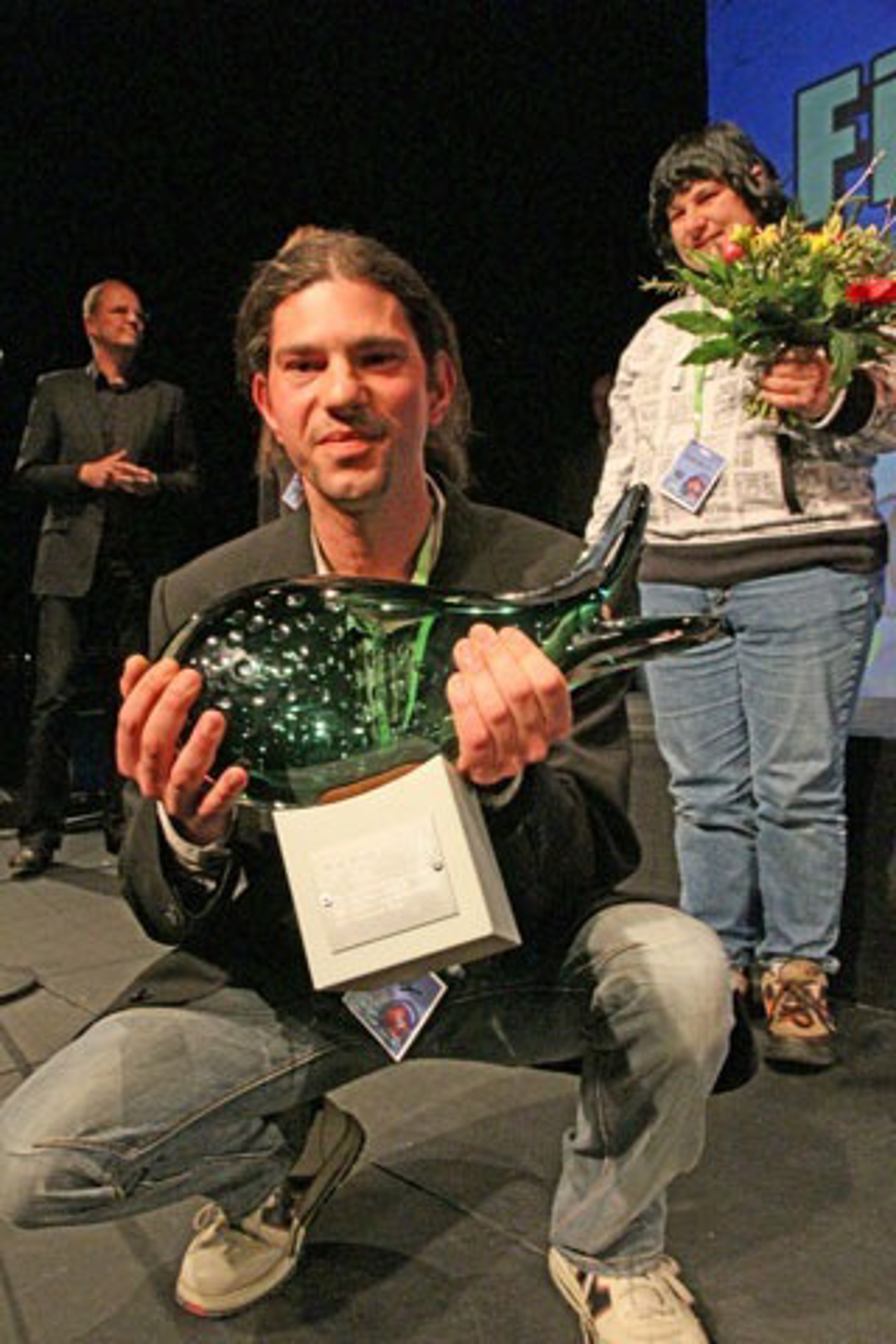 Ronny mit dem Medienkompetenzpreis 2010