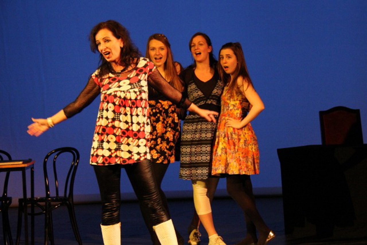 Elke Krüger, Jenny Kretschmann, Almut Holmer und Julia Haugg