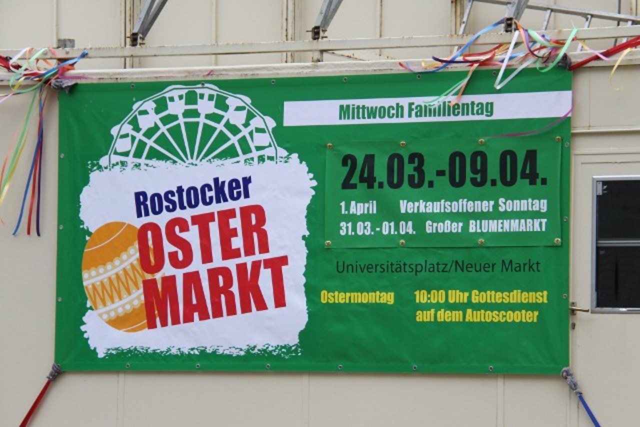 Besondere Aktionen beim Ostermarkt