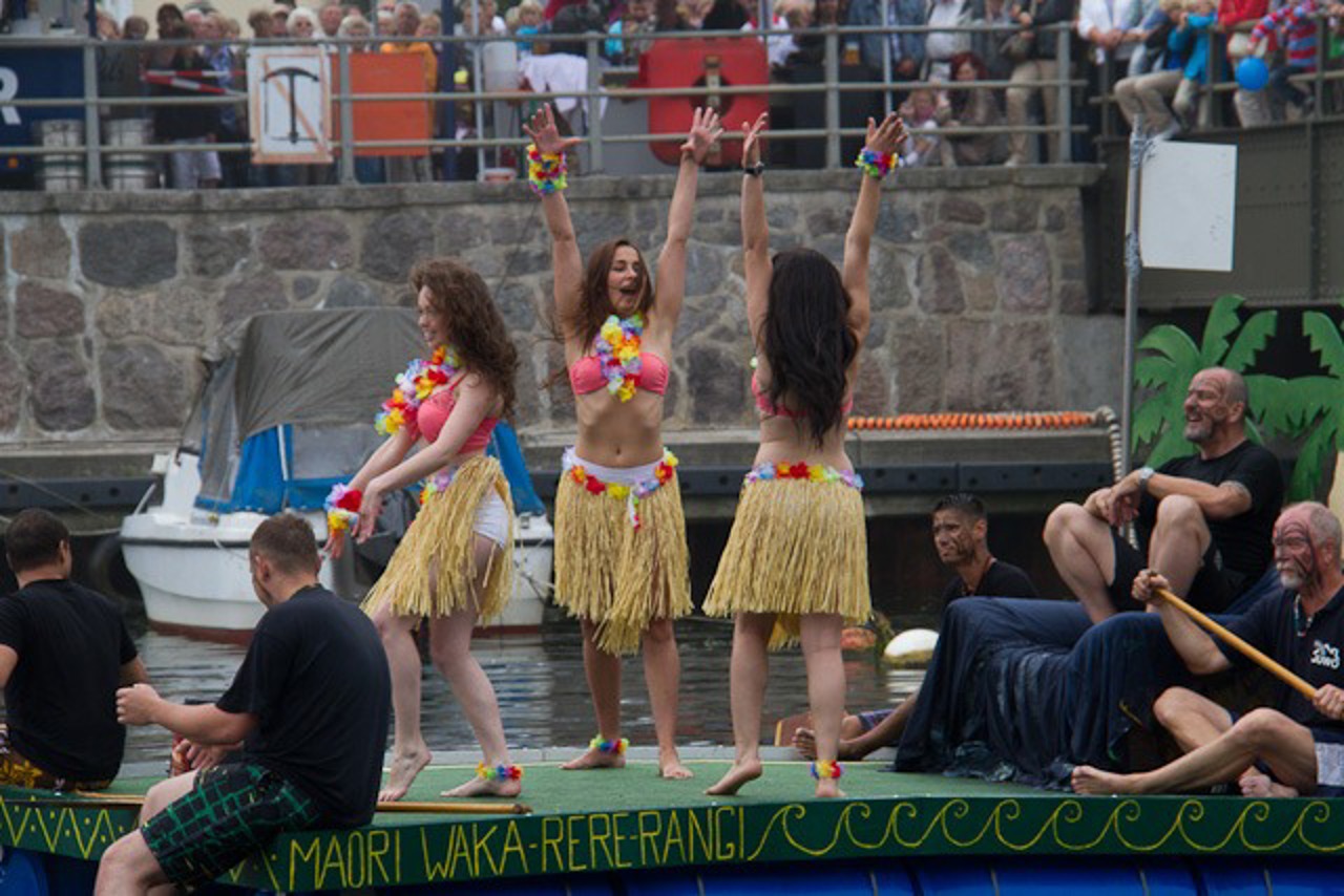 Show Maori Waka-Rere-Rangi vom Pablo Neruda Club